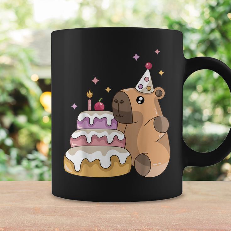 Capybara Cake Happy Birthday Animal Rodent Boy Girl Child Tassen Geschenkideen