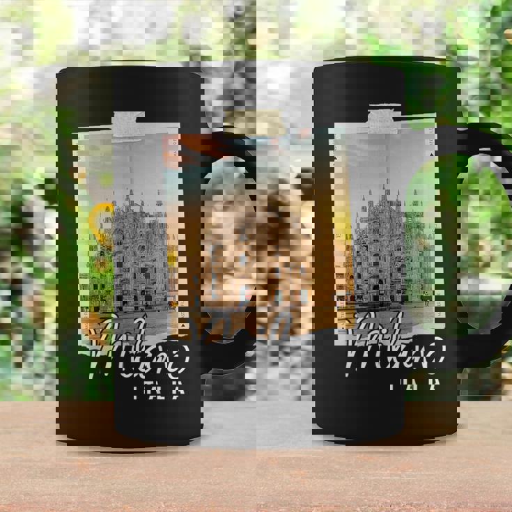 Catedral De Milán Italia Souvenir Duomo Di Milano Italiano Taza de café Ideas de regalos
