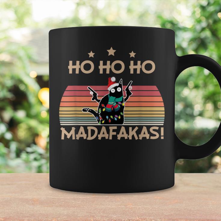 Catintage Pew Pew Madafakas Cat Ho Ho Ho Christmas Tassen Geschenkideen