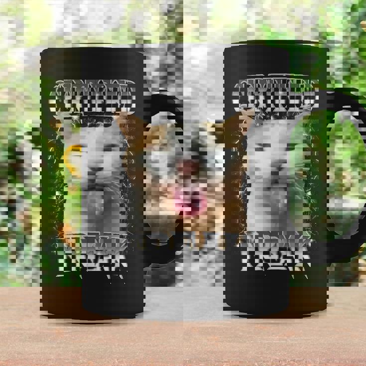 Certified Freak Eat Cement Cursed Silly Cat Meme Coffee Mug Gifts ideas