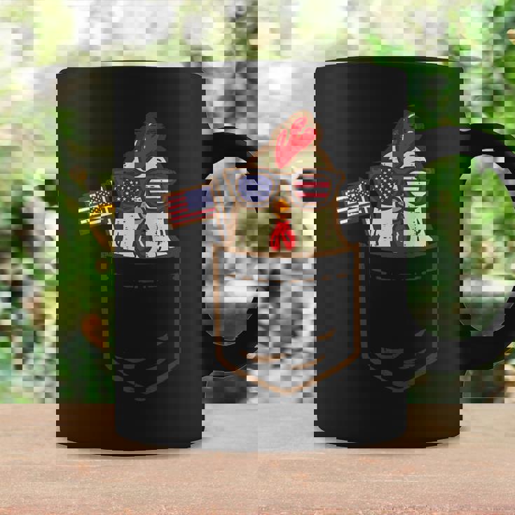 Chicken Pocket Farm American Flag USA 4th Of July Animal Tank Top Graphic Print Coffee Mug Gifts ideas