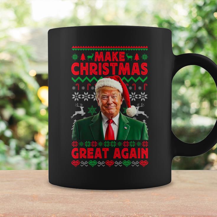 Make Christmas Great Again Santa Trump Christmas Ugly Tassen Geschenkideen