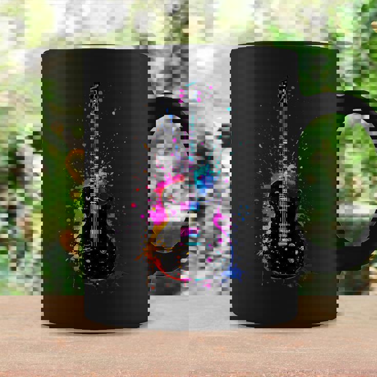 Colorful Guitarist Guitar Music Lover Coffee Mug Gifts ideas