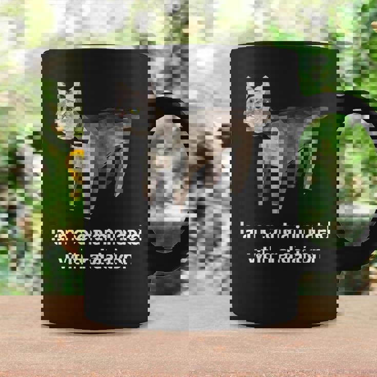 I Am Contaminated With Radiation Cat Meme Coffee Mug Gifts ideas