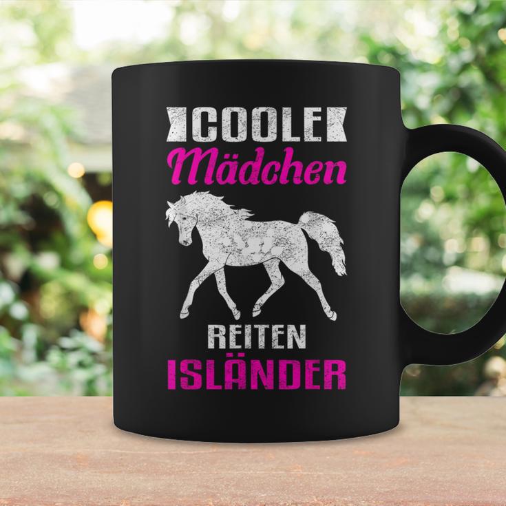 Cool Girls Riding Icelandic Horse Tassen Geschenkideen