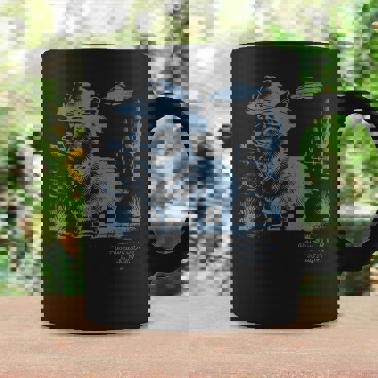 Corgi Cowboy Cowgirl Vintage Ufo Western Country Dog Mom Coffee Mug Gifts ideas