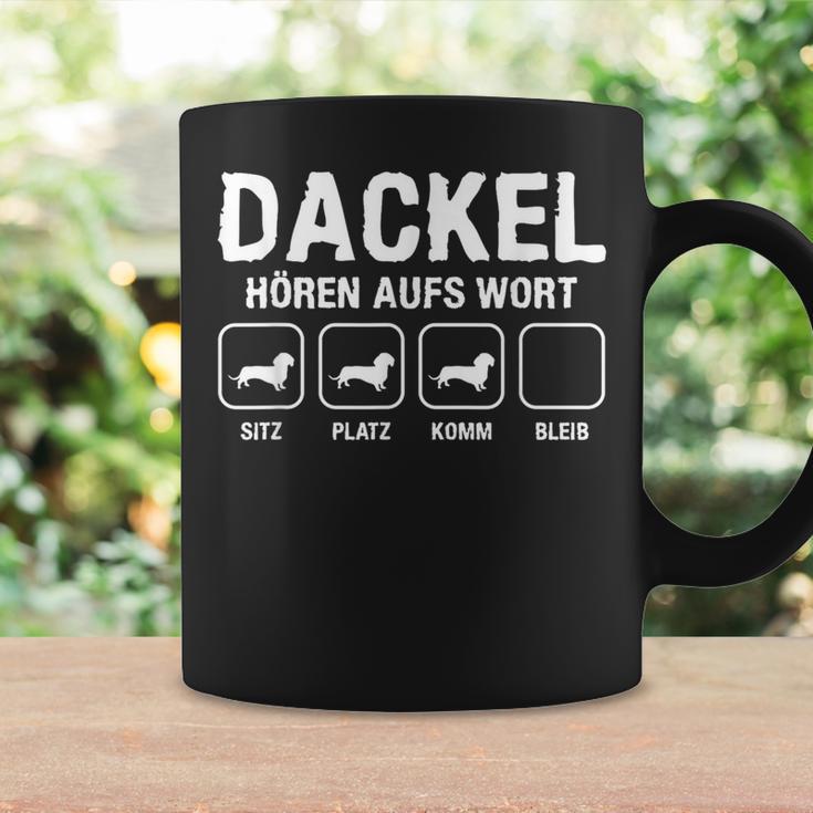 Dachshund Hören Aufs Wort Für Eine Dog Lovers S Tassen Geschenkideen