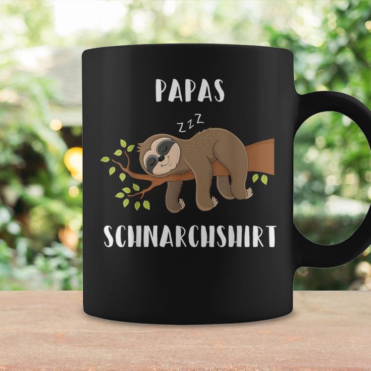 Dad Fathers Sayings Snoring Sloth Sleep Tassen Geschenkideen