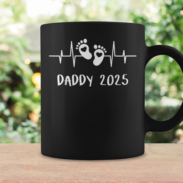 Daddy 2025 Heartbeat The Daddy Father's Day Birth Father Tassen Geschenkideen