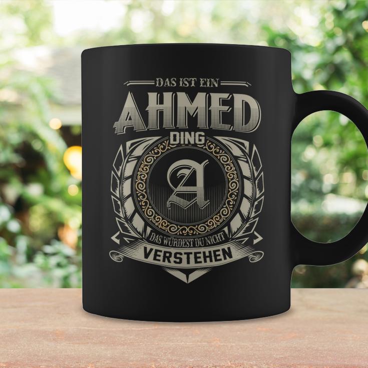 Das Ist Ein Ahmed Ding Ahmed Name Tassen Geschenkideen