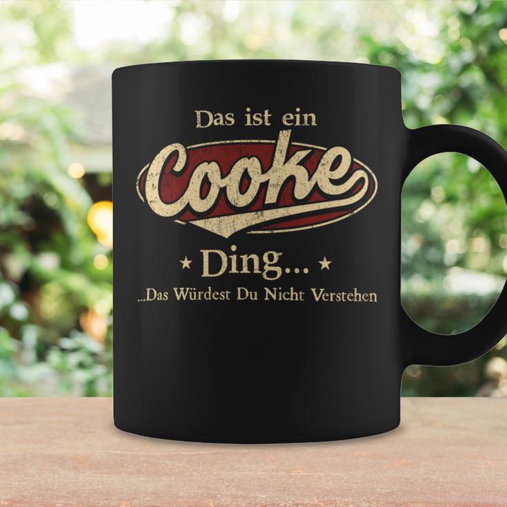 Das Ist Ein Cooke Ding Das Würdest Du Nicht Verstehen Cooke Name Tassen Geschenkideen