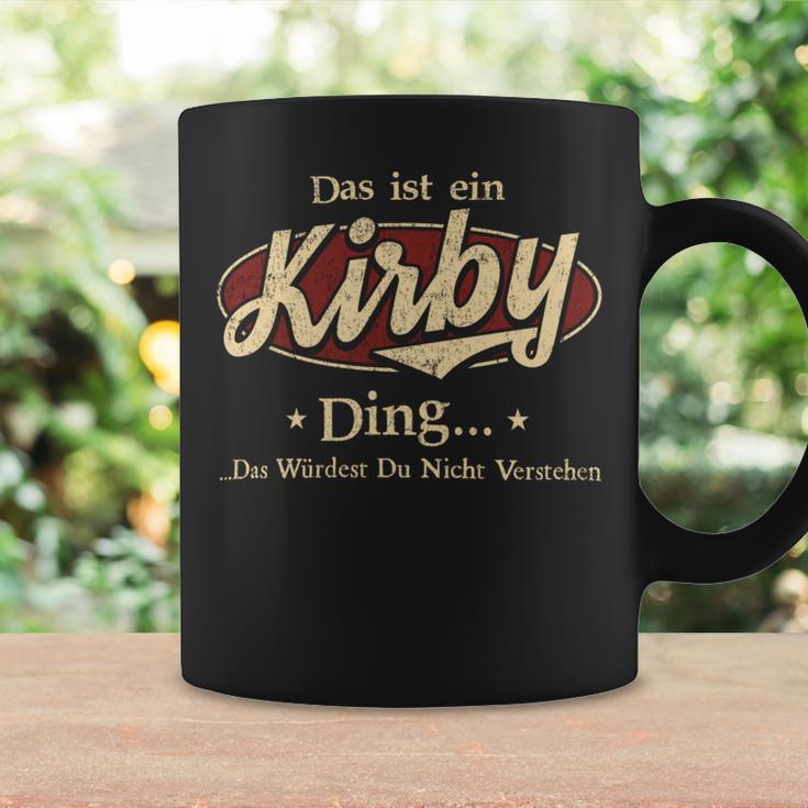 Das Ist Ein Kirby Ding Das Würdest Du Nicht Verstehen Kirby Name Tassen Geschenkideen