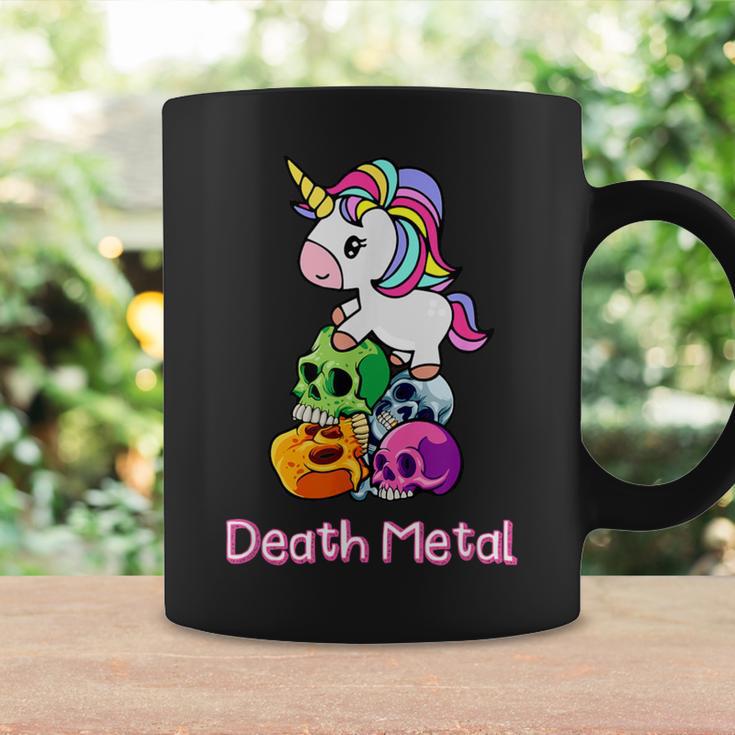 Death Metal Unicorn Cute Rock Metal Emo Alternative Tassen Geschenkideen