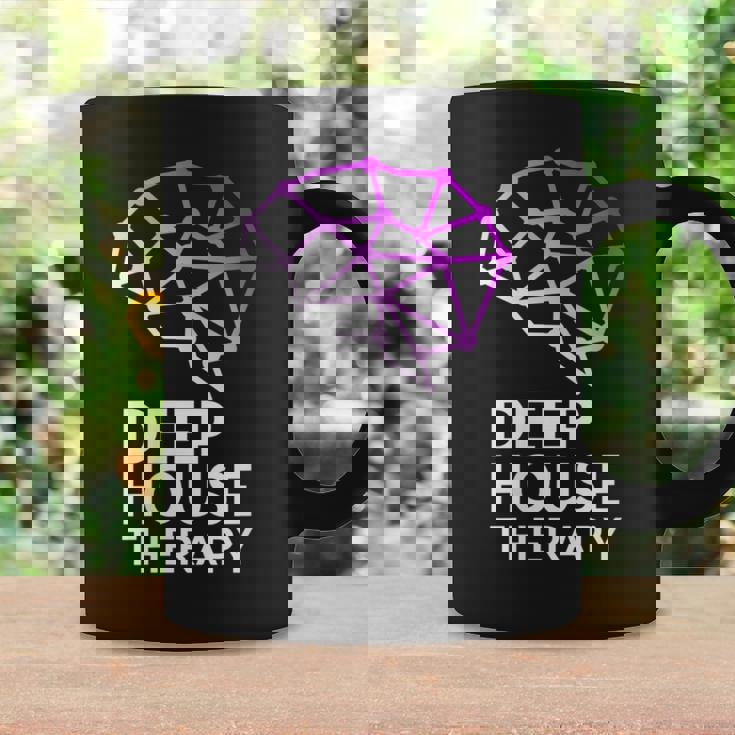 Deep House Therapy House Musique House Tech House Dj Edm Tasse Idées cadeaux