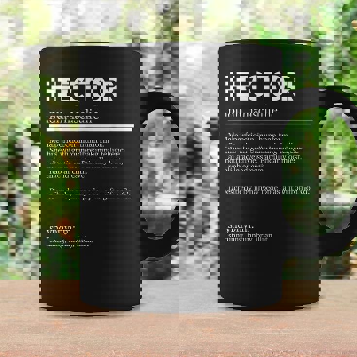 Definition Hector Name Spruch Hector Apellidos Hector Taza de café Ideas de regalos