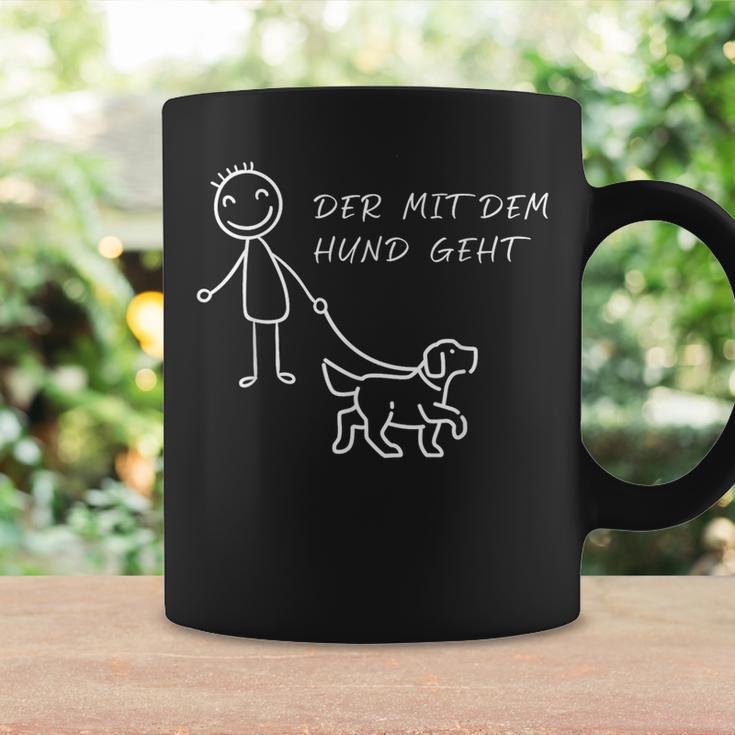 Der Mit Dem Hund Geht Gassi Gehen Hunde Herchen Tassen Geschenkideen