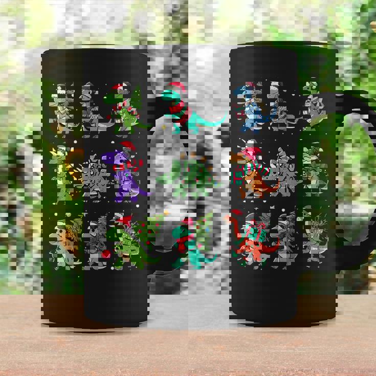 Dinosaur T-Rex Tree Christmas Sweater Xmas Pet Dino Trex Coffee Mug Gifts ideas