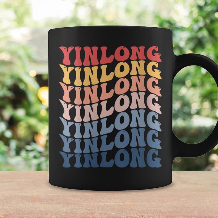 Dinosaure Rétro Yinlong Groovy Tasse Idées cadeaux