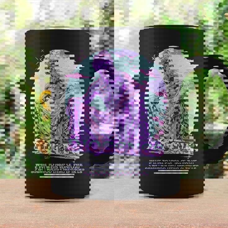 Diógenes Y2k Pastel Estética Estoica Cita Divertido Estoicismo Taza de café Ideas de regalos