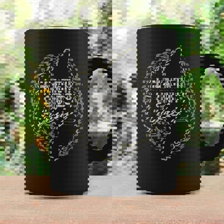 Diseño Para Fanáticos Del Whisky Nazareth Lourdes Islay Whisky Taza de café Ideas de regalos