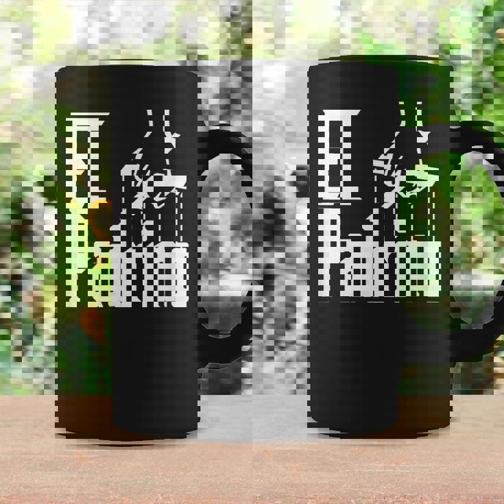 Divertido El Padrino Para Padrino Español Taza de café Ideas de regalos