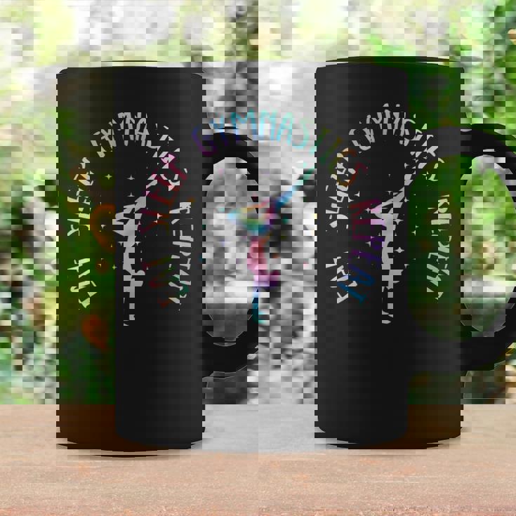 Eat Sleep Gymnastics Repeat Gymnastics Player Taza de café Ideas de regalos