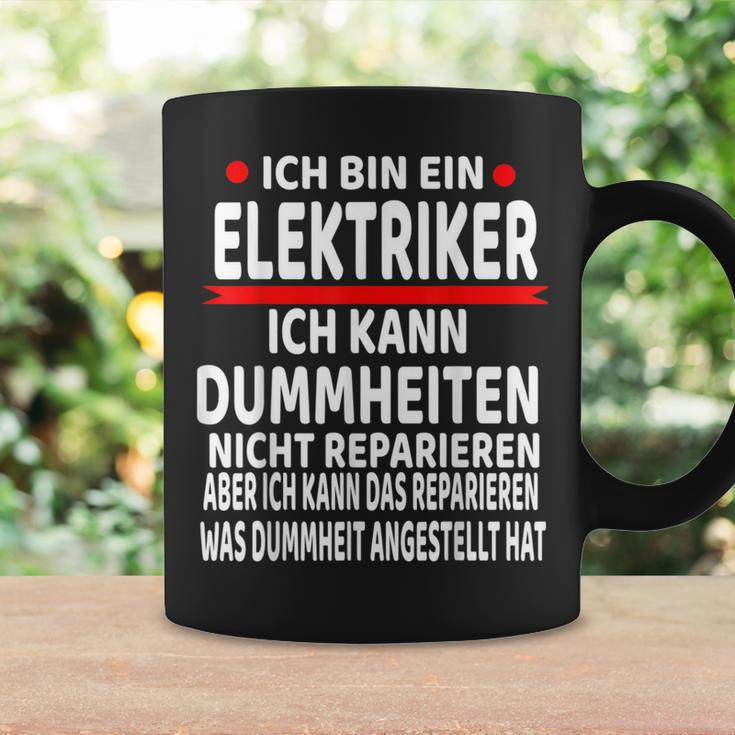 Electrician Humour Saying Electrician Tassen Geschenkideen