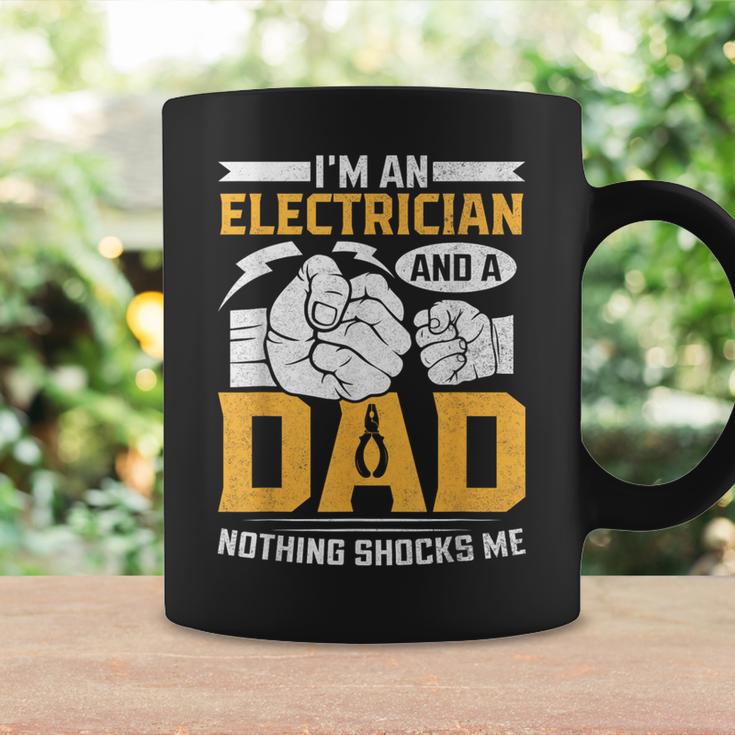 Electrician Travel Mug - I‚Äôm Here Because You Broke Something - 14oz Gift for Dad