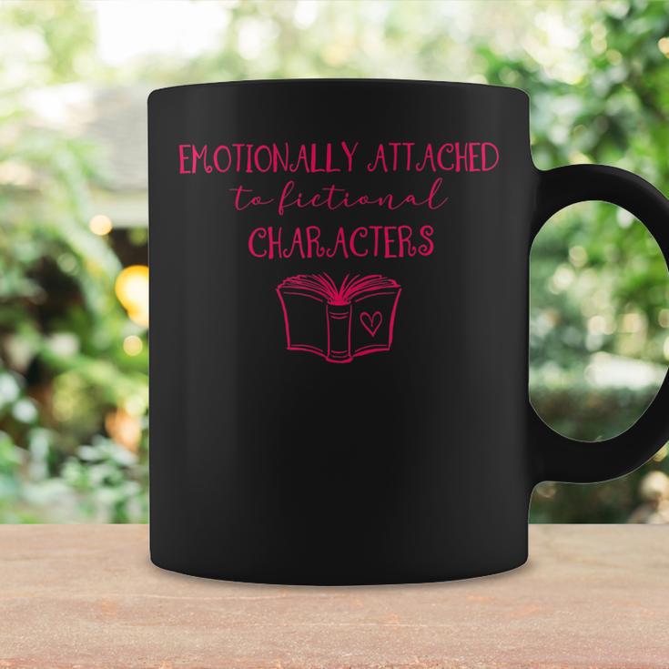 Émotionnellement Attaché Aux Personnages Fictifs Livres Eters De Livres Tasse Idées cadeaux