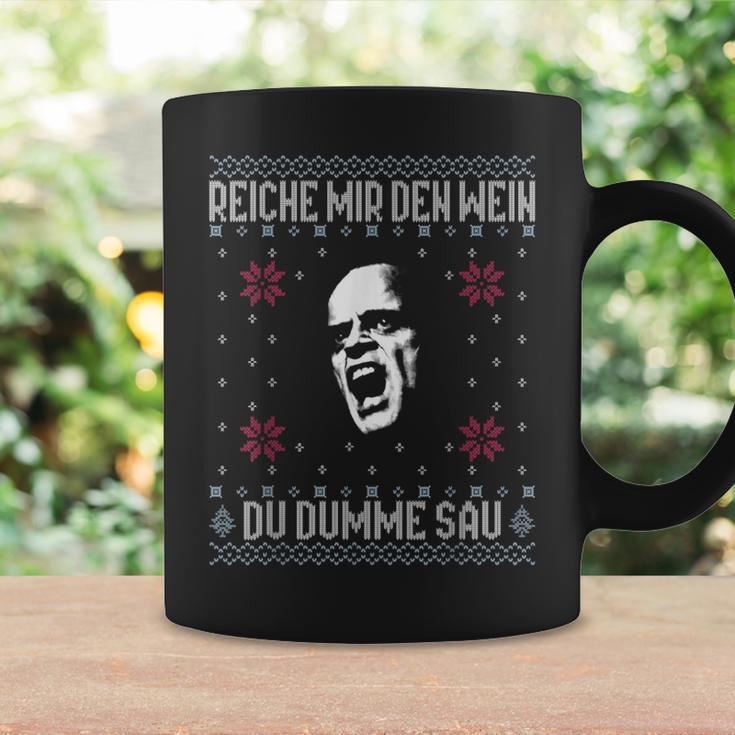 Empire Me The Wine X Du Dumme Sau Xmas Wineino Meme Tassen Geschenkideen