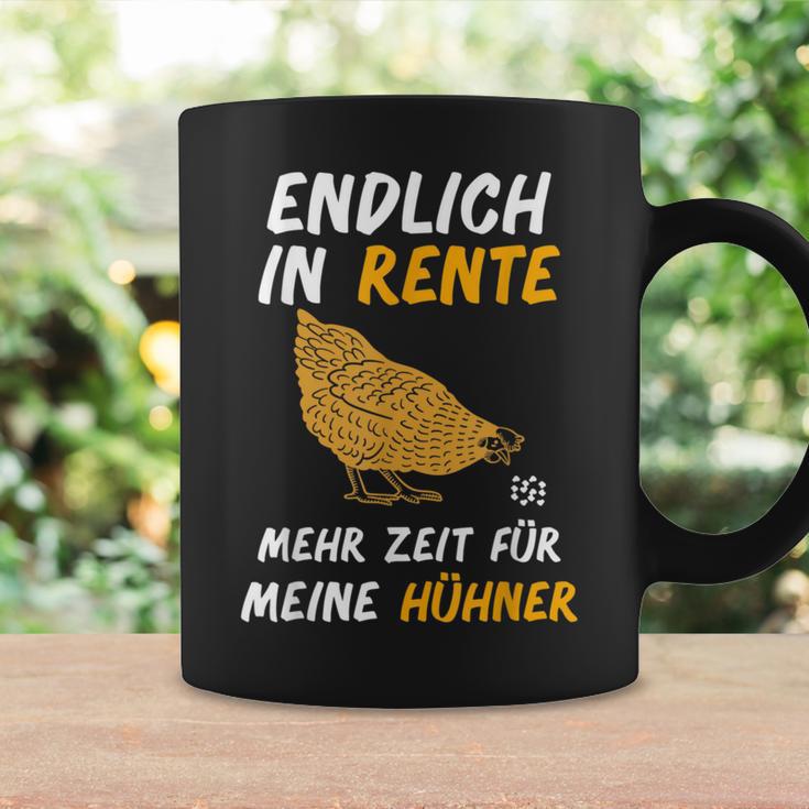 Endlich In Rente Mehr Zeit Für Meine Hühner Chicken Ruhestand Tassen Geschenkideen