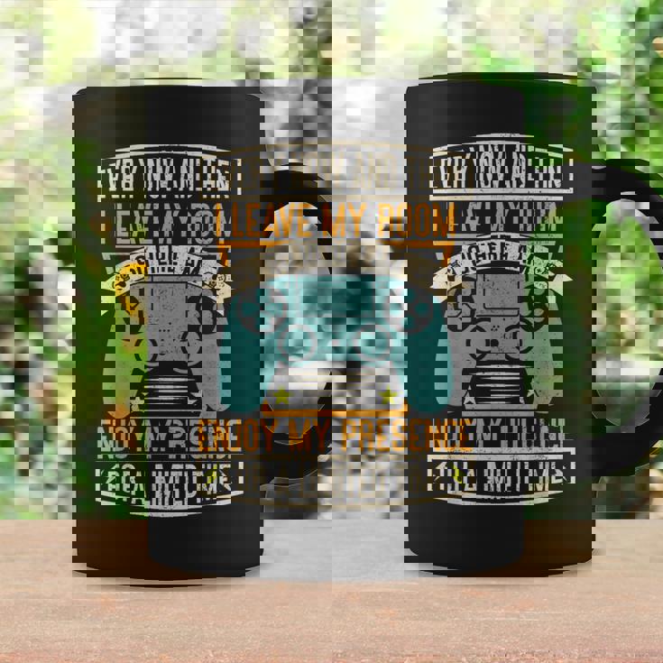 Every Now And Then I Leave My Room Gaming Graphic Print Coffee Mug Gifts ideas