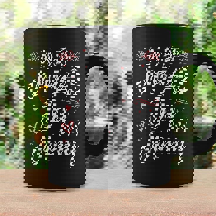 My First Mother's Day As A Mommy Mother's Day New Mom Taza de café Ideas de regalos