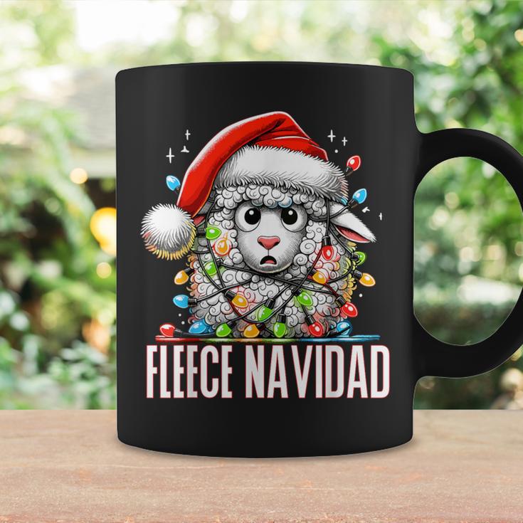 Fleece Navidad Feliz Navidad Sheep Christmas Tassen Geschenkideen