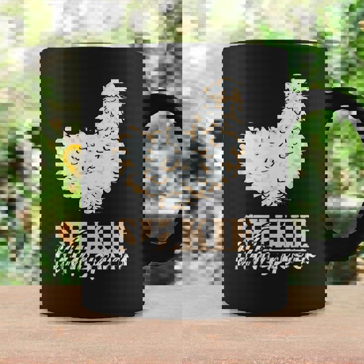 Fluffy Feathers Backyard Chicken Whisperer Silkie Chicken Lover Silky Chicken Small -Adult Short Sleeve Classic Fit Modern Classic Travel Poultry Enthusiasts Graphic Print Coffee Mug Gifts ideas