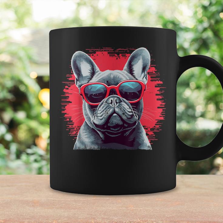 French Bulldog With Sunglasses Tassen Geschenkideen