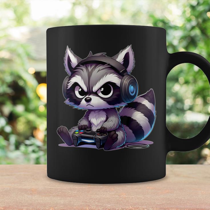 Angry Raccoon Gamerideo Games Lover Tassen Geschenkideen