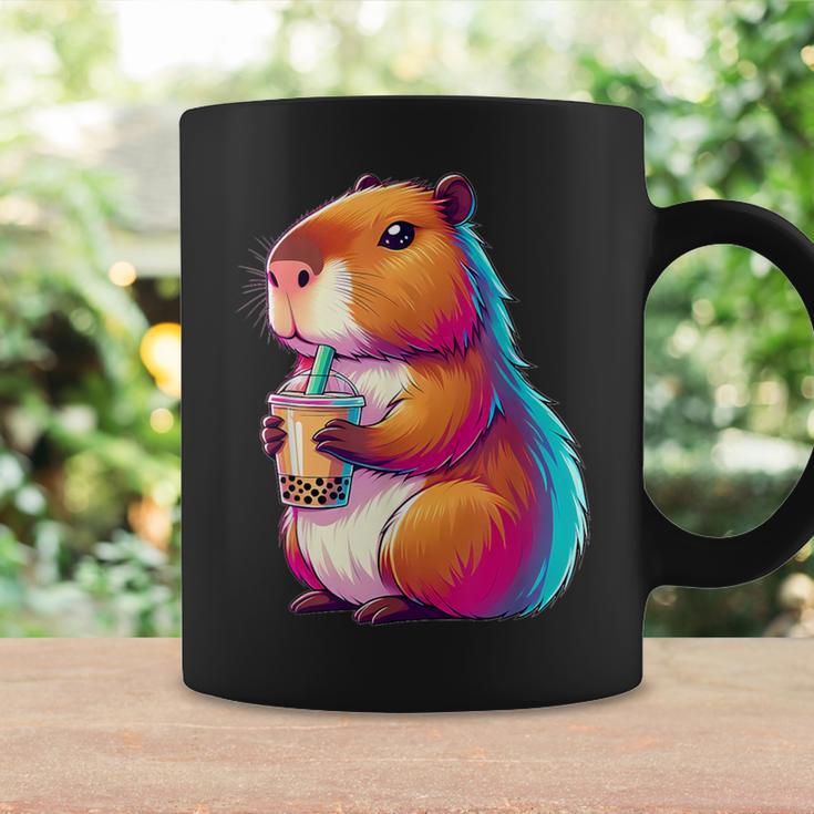 Capybara Bubble Tea Animal Lover Rodent Tassen Geschenkideen