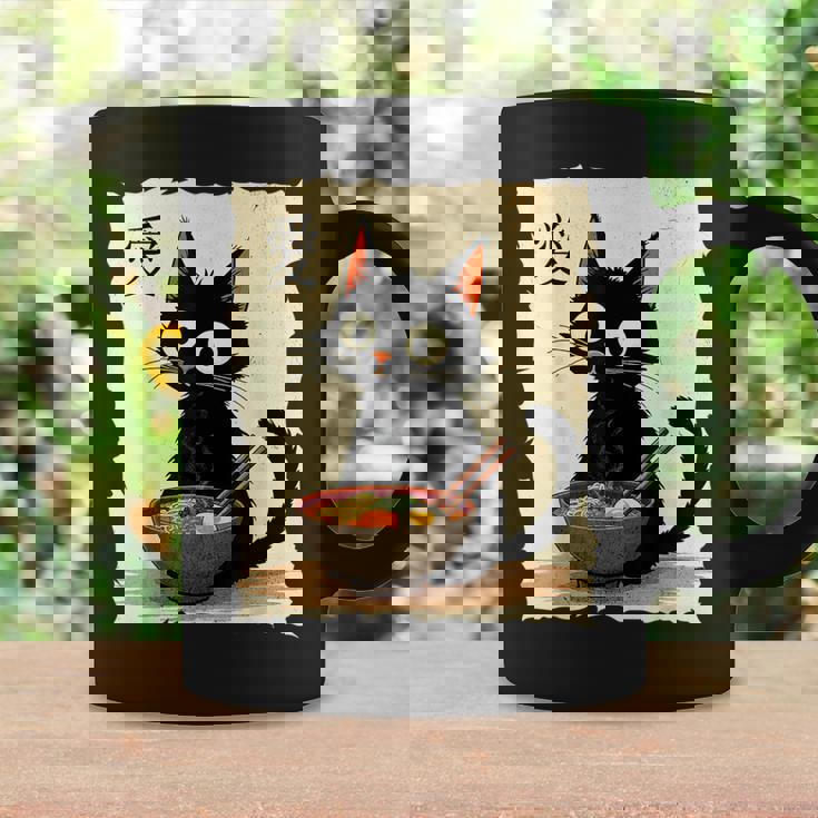 Cat Ramen Graphic Japanese Kawaii Anime Cat Coffee Mug Gifts ideas