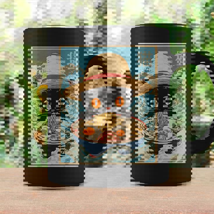 Graphic Cat Ramen Noodles Japanese Kawaii Anime Coffee Mug Gifts ideas