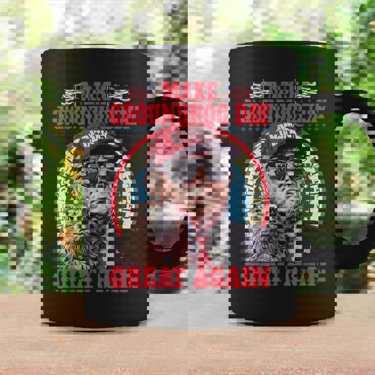Cool Trump Groundhog Make Groundhog Day Great Again Coffee Mug Gifts ideas
