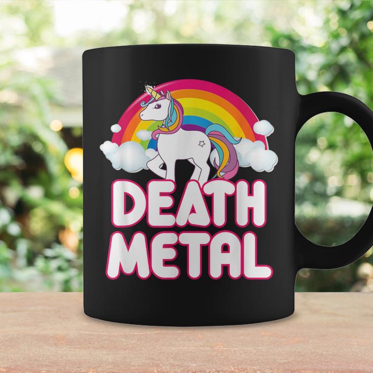 Death Metal Rainbow Unicorn Tassen Geschenkideen