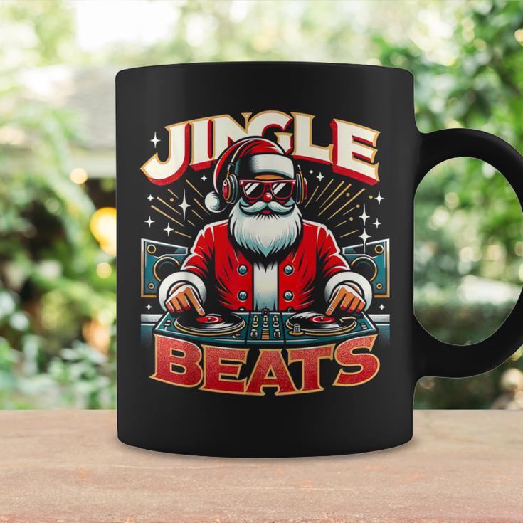 Jingle Beats Music Dj Santa Christmas Ugly Xmas Tassen Geschenkideen