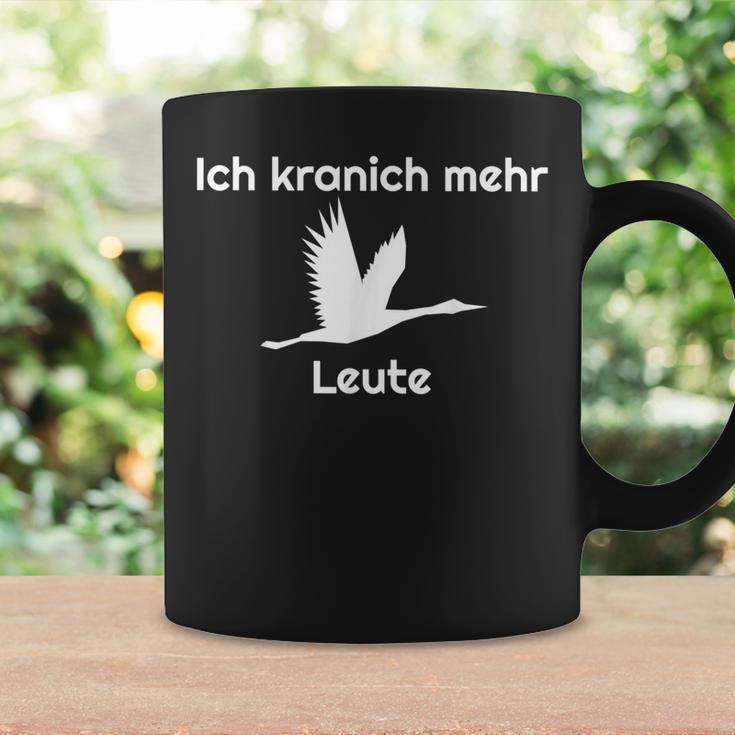 Pause Ich Kranich Mehr Bird Saying Joke Tassen Geschenkideen