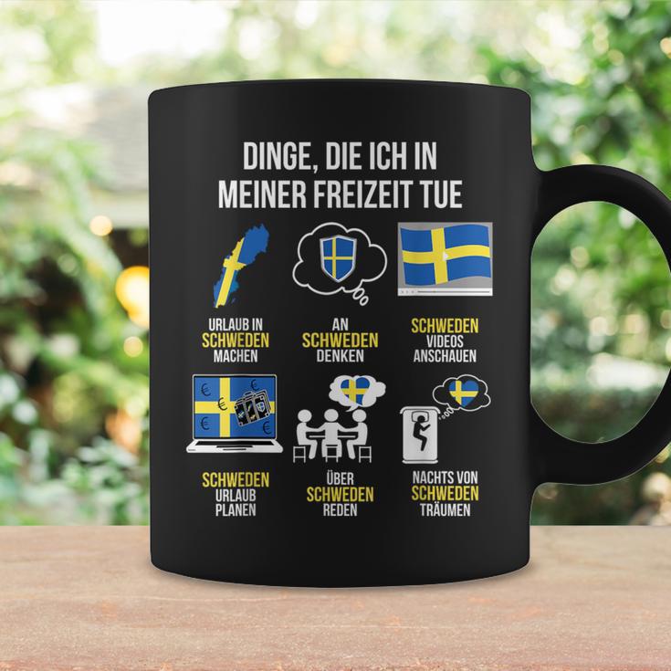 Saying Dinge Die Ich In Der Freizeit Tue Sweden Tassen Geschenkideen