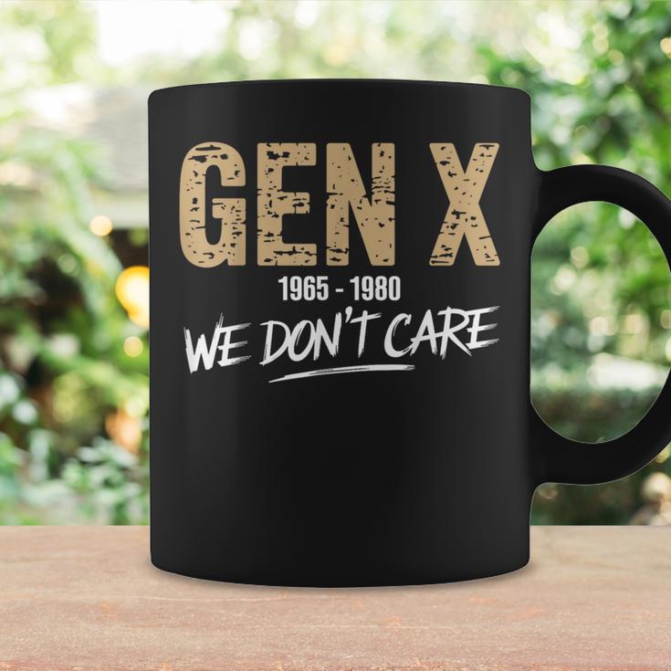 Gen X 1965-1980 We Don't Care Generation Xintage Tassen Geschenkideen