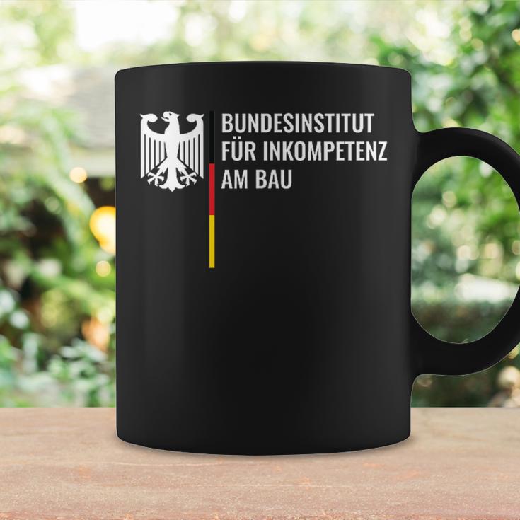 German Federal Institute For Incompetence Am Bau Pfusch Am Bau Tassen Geschenkideen