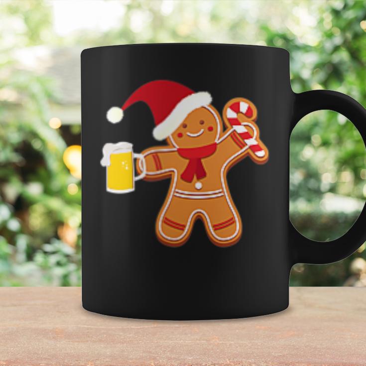 Gingerbread Man With Beer Christmas Xmas Jumper Tassen Geschenkideen