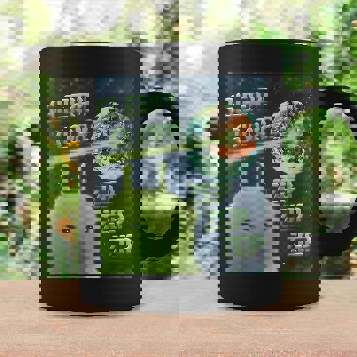 Glerp Glorp Alien Cat Meme Brainrot Costume Coffee Mug Gifts ideas