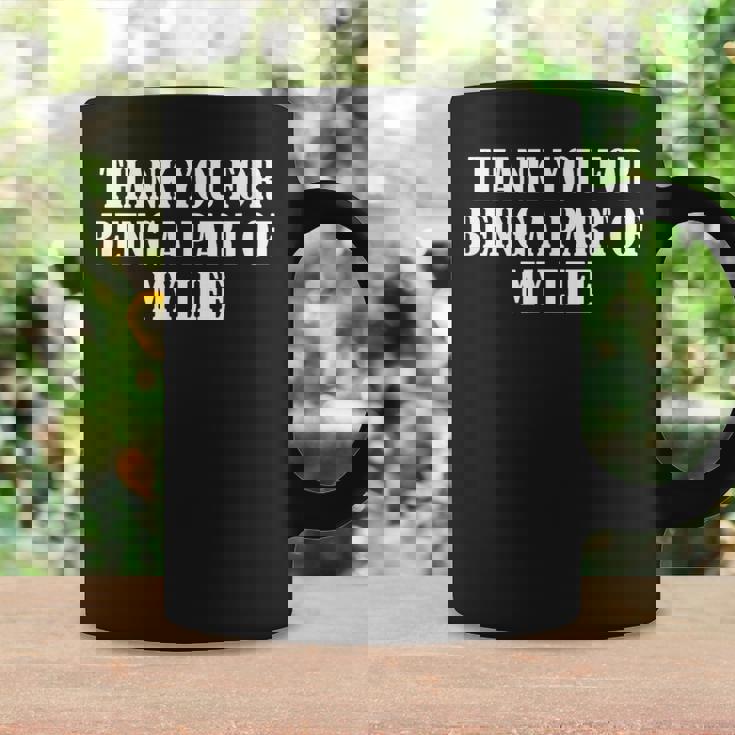 Gracias Por Ser Parte De Miida Taza de café Ideas de regalos